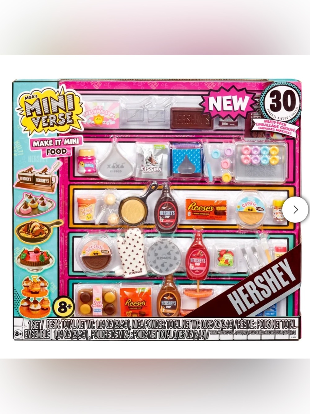 NIB : MGA's Miniverse - Food Hershey Multipack